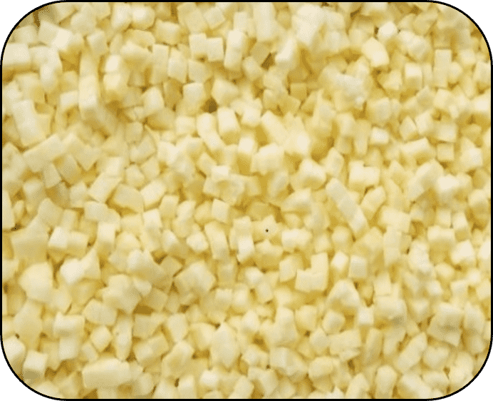 FROZEN APPLE DICED