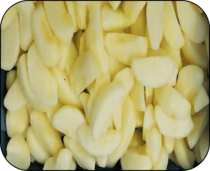 FROZEN APPLE SLICES