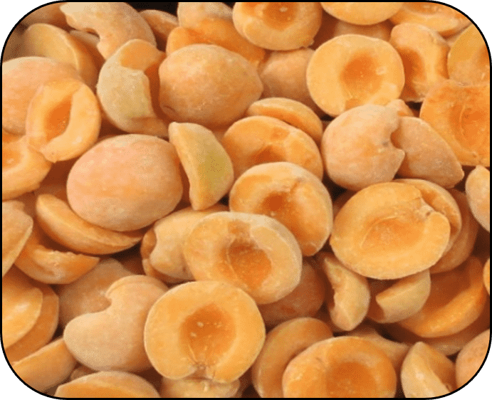 FROZEN APRICOT HALVES