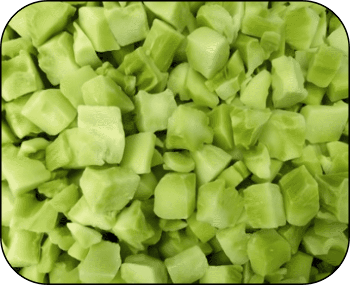 FROZEN BROCCOLI STEM DICED
