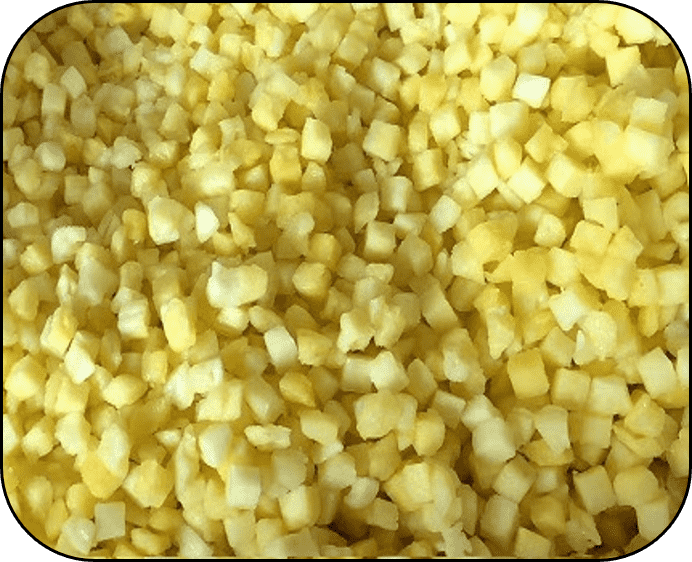 FROZEN PINEAPPLE DICED