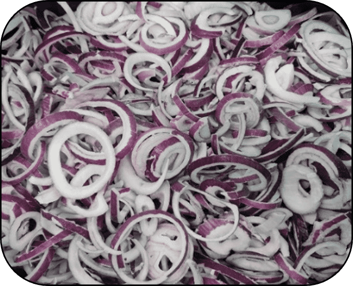 FROZEN RED ONION SLICES