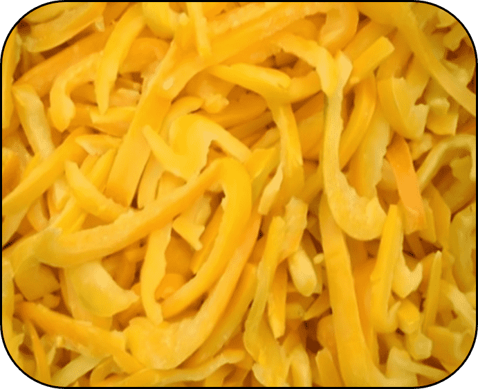 FROZEN YELLOW PEPPER SLICES